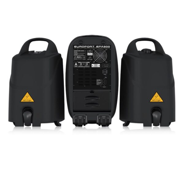 Behringer EPA300 Portable 300-Watt PA Sound System with Speakers, Mixer & Microphone - Image 4