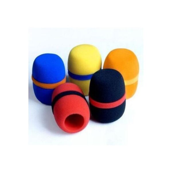 Mic Foam Cover - Multicolor(Pack of Five) - Image 3