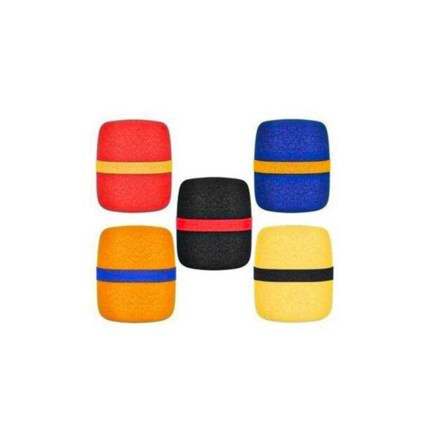 Mic Foam Cover - Multicolor(Pack of Five) - Image 2