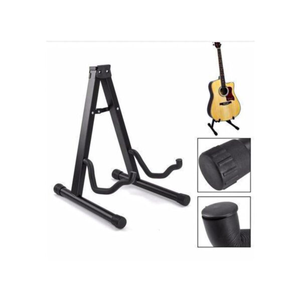 A-Frame Foldable Guitar Stand for Acoustic, Electric, and Bass Guitars