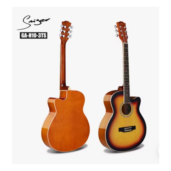 SMIGER GA-H10 Semi-Acoustic Guitar- SUNBURST