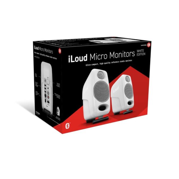 IK Multimedia iLoud Micro Monitors – Pair(White) - Image 5