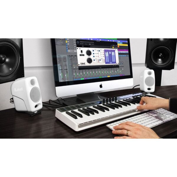 IK Multimedia iLoud Micro Monitors – Pair(White) - Image 4
