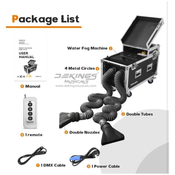 3000W Low-Lying Fog Machine - Image 4