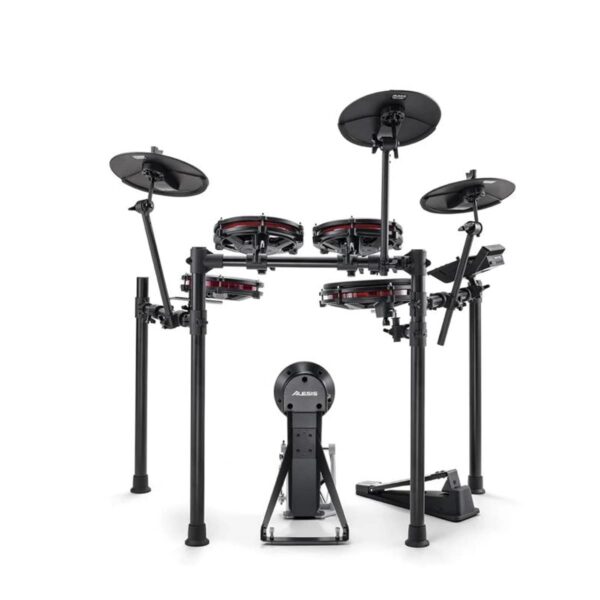 Alesis Nitro Max 8-Piece Electronic Drum Kit with Mesh Pads and Drum Module - Image 4
