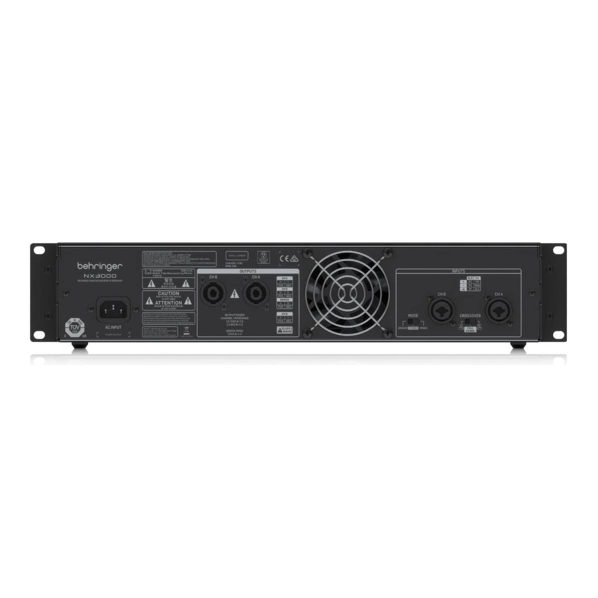 Behringer NX3000 3000-Watt Power Amplifier - Image 4