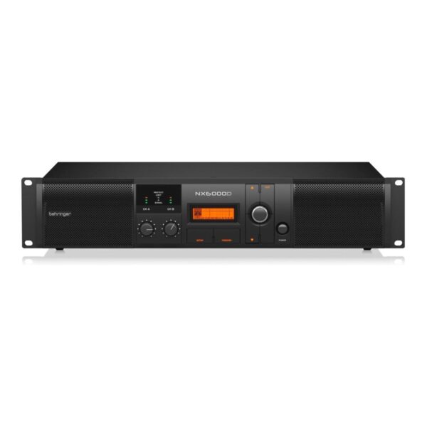Behringer NX6000D 6000-Watt Power Amplifier with DSP Control