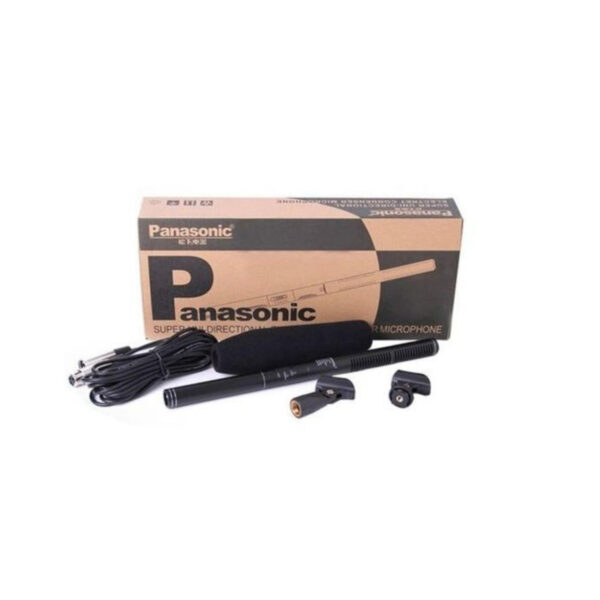 Panasonic EM-2800A Super Uni-Directional Shotgun Microphone – Ideal for Video, Interviews & Field Recording