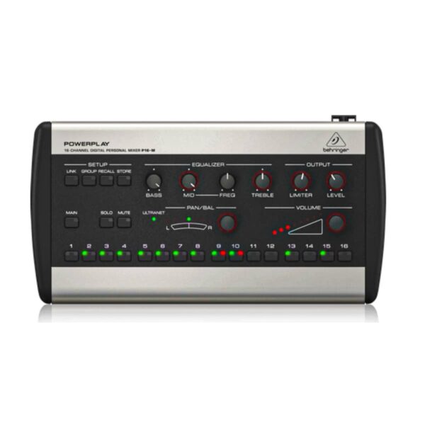 Behringer P16-M Powerplay 16 Series 16-Channel Digital Personal Mixer