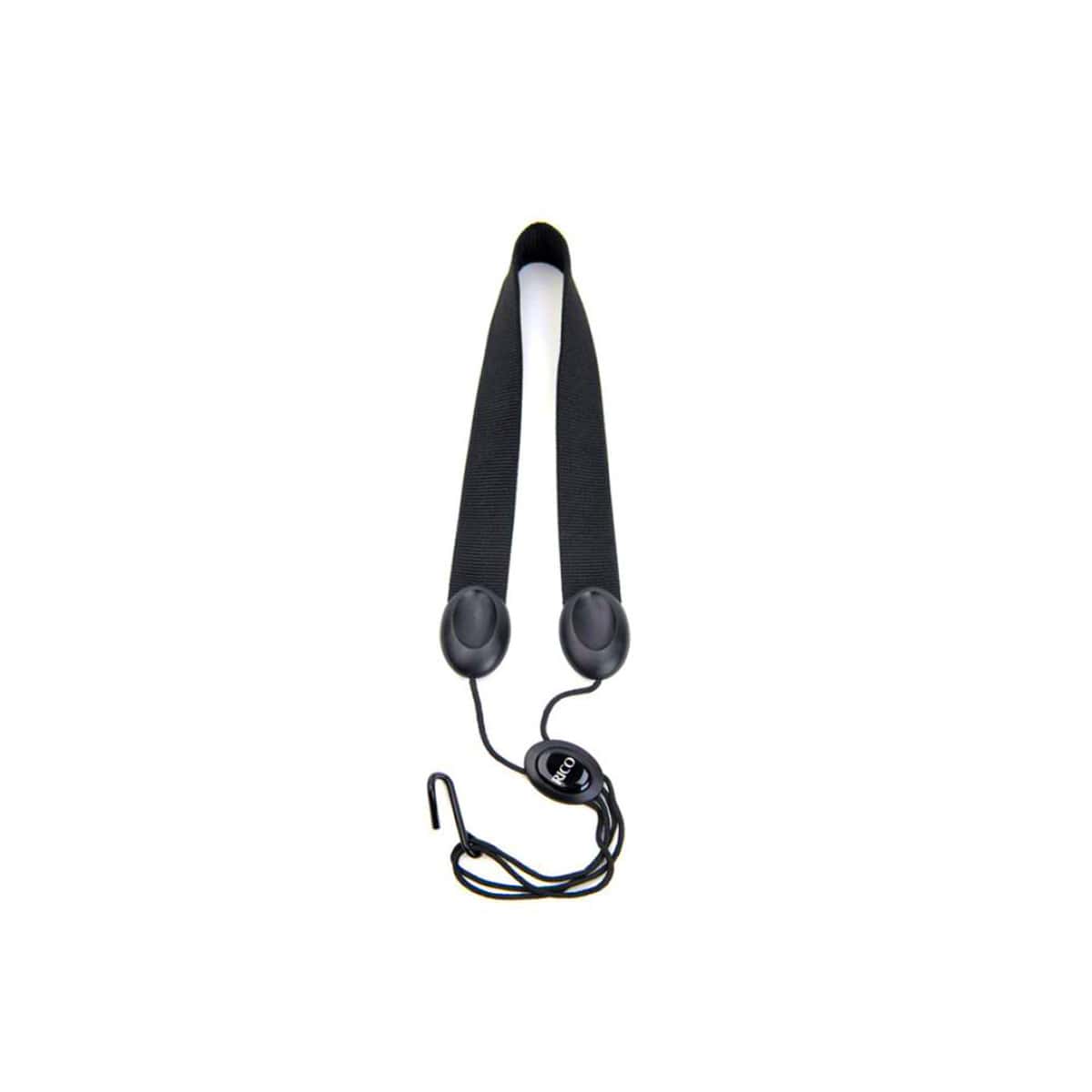 Rico Saxophone Neck Strap with Snap Hook – Comfortable and Adjustable for Alto, Tenor & Soprano Sax