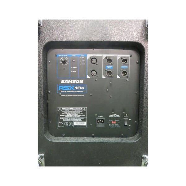 Samson RSX18A 18” Active Subwoofer- Pair - Image 2