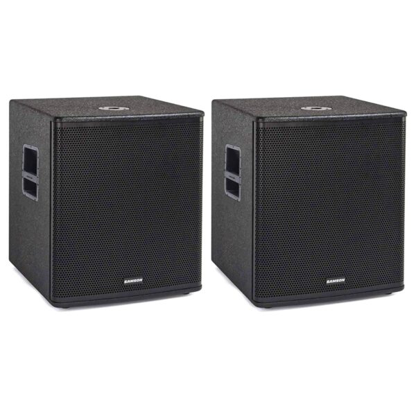 Samson RSX18A 18” Active Subwoofer- Pair