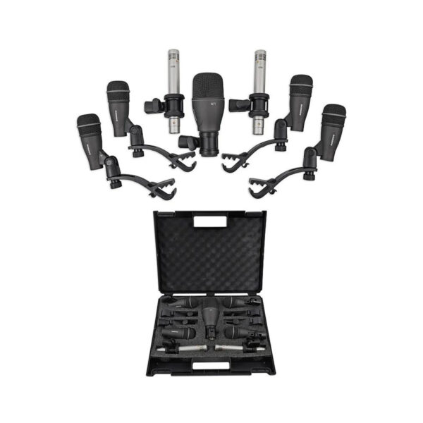 Samson DK707 Drum Microphone Kit) - Q71 Kick+4) - Q72 Snare/Tom+2) - C02 Pencil Mics - Image 2