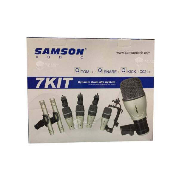Samson Complete 7-piece Drum Microphone Kit - Ideal For Drummers