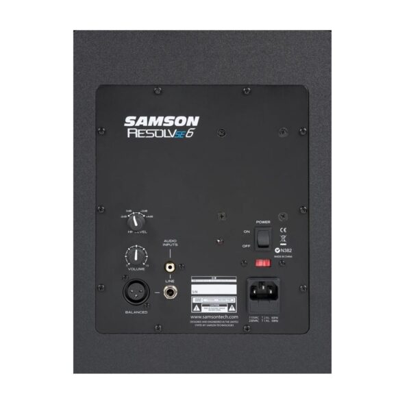 Samson Resolv SE6 6” 2-Way Active Studio Reference Monitor – Pair - Image 3