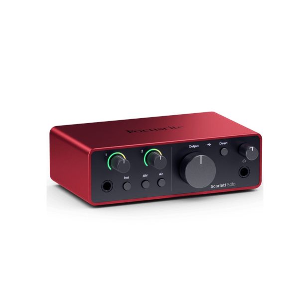 Focusrite Scarlett Solo 4th Gen Audio Interface
