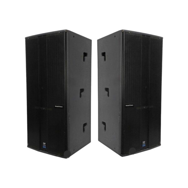 Sound Prince SP-250 Full Range Double15” Loud Speaker (A Pair)