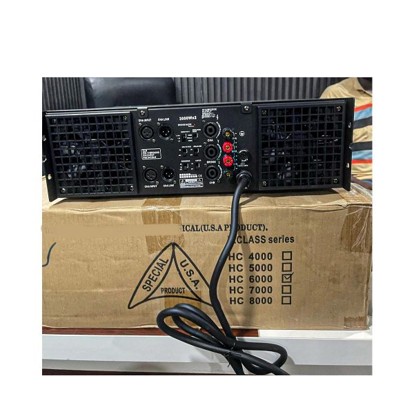 Special U.S.A HC-6000 Powered Amplifier - (1900 WATTS) - Image 2