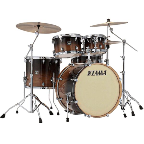 Tama Superstar Classic 22'' 5pc Shell Pack, Coffee Fade Details