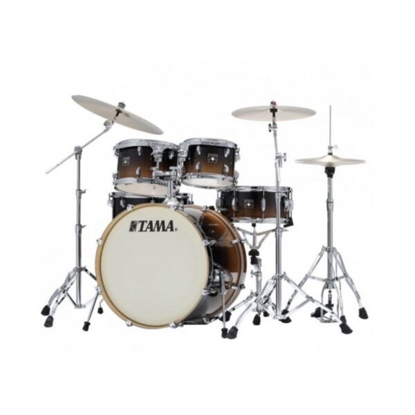 Tama Superstar Classic 22'' 5pc Shell Pack, Coffee Fade Details - Image 5