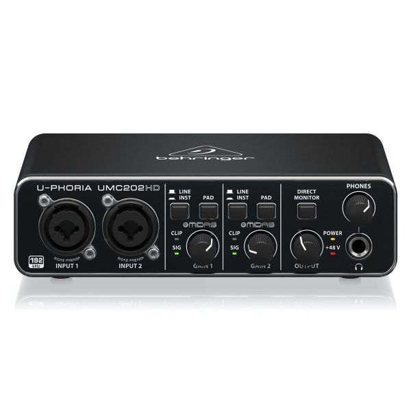 Behringer U-PHORIA UMC202HD USB Audio Interface