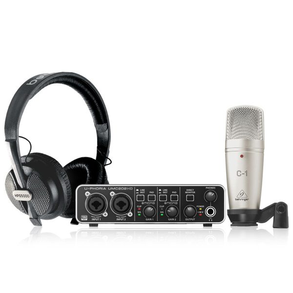Behringer U-PHORIA Studio Pro Recording Bundle